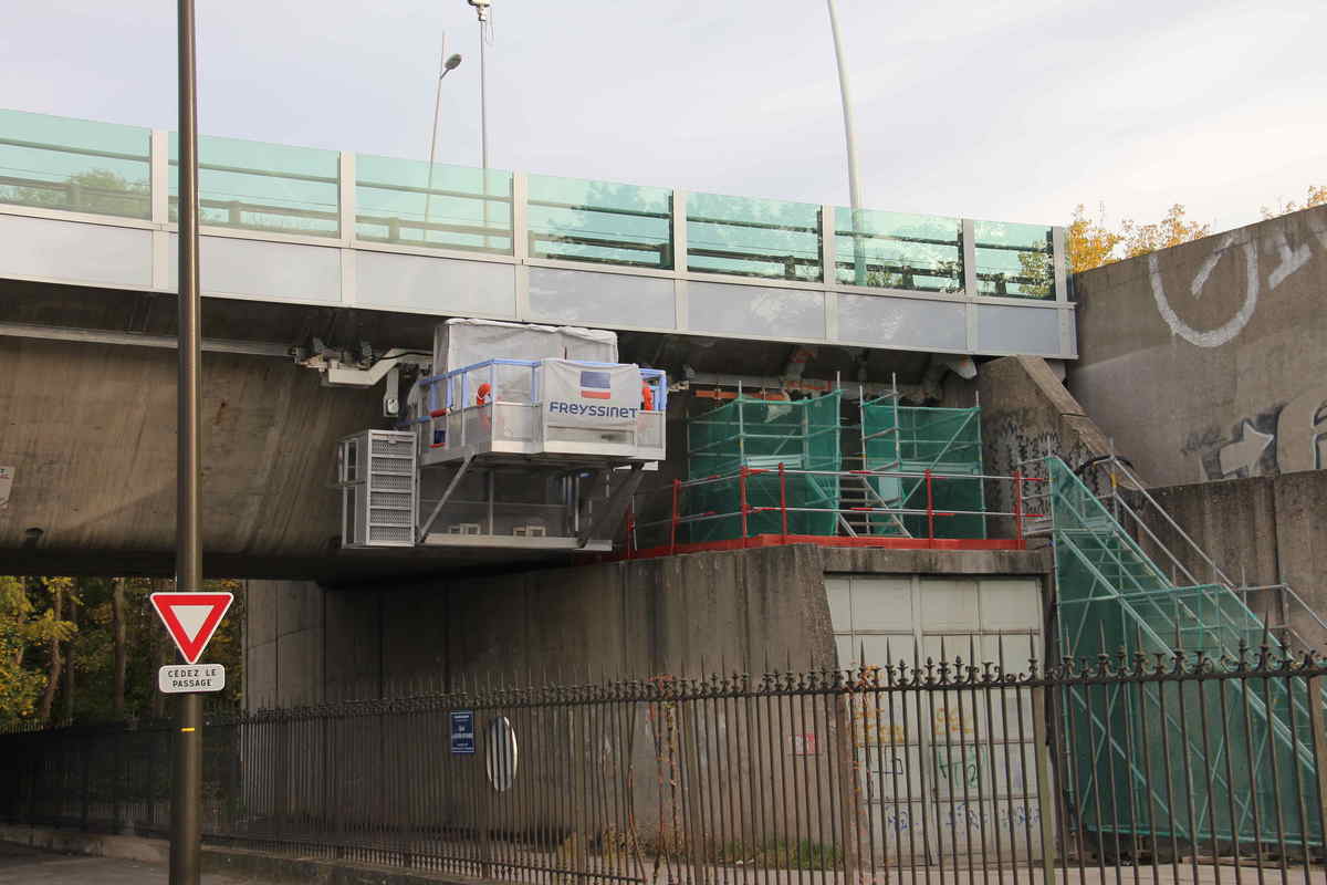 Cathodic protection of the viaduct